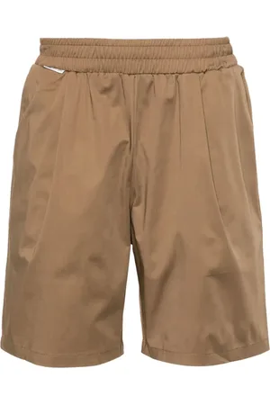 Family First Shorts, Herr, L, Bomull, Brun Bomull Poplin Mini Shorts