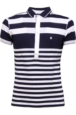 Paolo Pecora Topp, Herr, S, Blå Polo T-shirt Pus12216J16