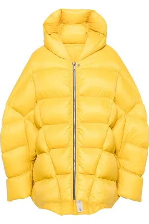 Rick Owens Jacka, Herr, S, Gul vadderad dunjacka