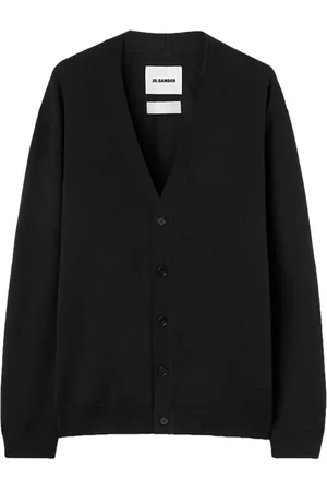 Jil Sander Stickade tröjor & koftor, Herr, L, V-ringad stickad tröja