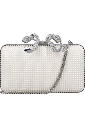 Self-Portrait Väska, Dam, ONE Size, Pärlbox Clutch Handväska för Kvinnor