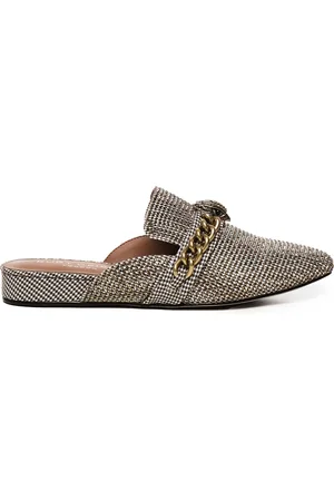 Kurt Geiger Skor, Dam, 36 EU, Läder, Sandaler med Mandel Tå