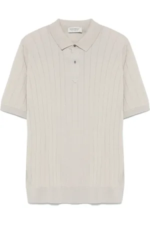 JOHN SMEDLEY Topp, Herr, S, Taupe Grå Polo Tröja
