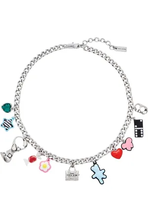 Marc Jacobs Accessoarer, Dam, ONE Size, Smycke Kedja Halsband Hummerklo Stängning
