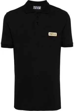 VERSACE Topp, Herr, 2Xl, Bomull, Svarta T-shirts & Polos Aw24