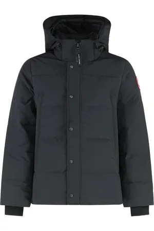 Canada Goose Jacka, Herr, M, Bomull, Huva kort parka med dunfyllning