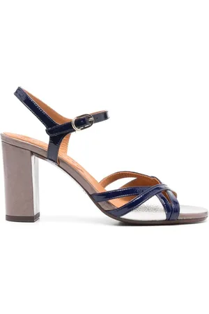 Chie Mihara Skor, Dam, 39 EU, Läder, Sandaler med hög klack och spänne