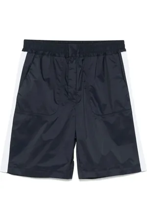 K-Way Shorts, Herr, L, Marinblå Randig Jacka