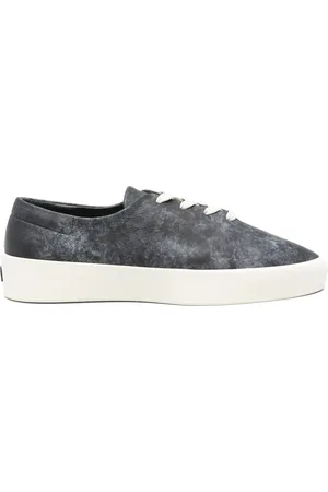 FEAR OF GOD Skor, Herr, 41 EU, Läder, Indigo Blå Lace-Up Sneakers