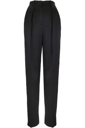 Elisabetta Franchi Byxor, Dam, L, Polyester, Dragkedja Krok Knapp Dambyxor