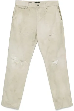 7 for all Mankind Jeans, Herr, W34, Ljus Beige Jeans med Fickor