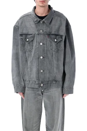 JUNYA WATANABE Jacka, Herr, L, Denim, Grå Denim Oversized Jacka Ss25