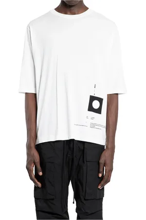 THOM KROM Topp, Herr, S, Bomull, Natt Vän Grafiskt Tryck T-shirt