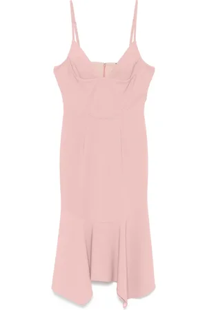 Dsquared2 Klänning, Dam, M, Flamingo Rosa Klänning med Utställd Nederkant
