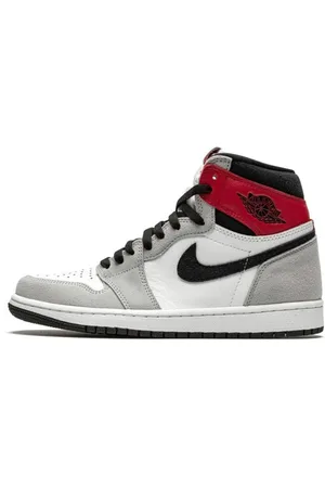 Jordan Skor, Herr, 38 1/2 EU, Bomull, Ljus Rökröd Retro High OG