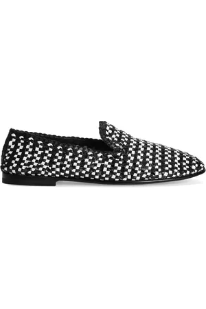 Dolce & Gabbana Skor, Herr, 42 EU, Läder, Svarta Slip-On Läderskor