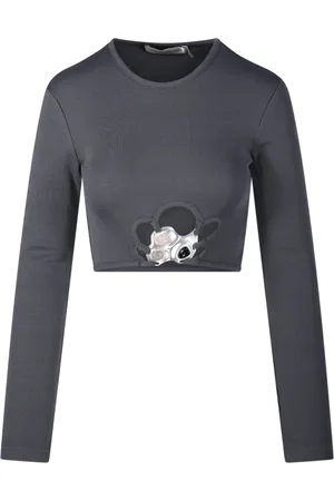CHRISTOPHER ESBER Topp, Dam, S, Polyester, Sten Cropped Top