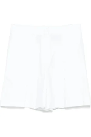 THEORY Shorts, Dam, S, Vita Shorts med Frontknappfäste