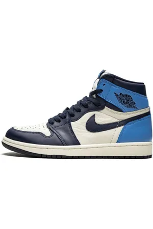 Jordan Skor, Dam, 38 1/2 EU, Läder, Obsidian University Blue Retro High OG