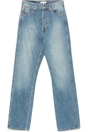 RE/DONE Jeans, Dam, W26, Denim, Cerulean Klassiska Femficksjeans