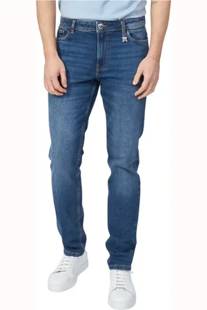 John Richmond Jeans, Herr, W34, Denim, Blå Denim 5-Ficka Jeans