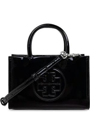 Tory Burch Väska, Dam, ONE Size, Läder, Bio-Tex™ Svart Axelremsväska