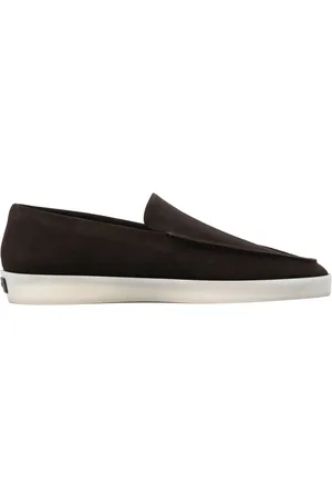 FEAR OF GOD Skor, Herr, 41 EU, Läder, Chokladbruna Lädersneakers