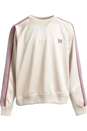 Pins & Needles Sweatshirts & Hoodies, Herr, L, Ivory White Crew Neck Sweater