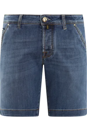 Jacob Cohen Shorts, Herr, W30, Denim, Slim Fit Bermuda Shorts