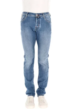 Jacob Cohen Jeans, Herr, W38, Denim, Begränsad upplaga Denim Nick Fit Jeans