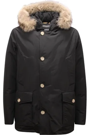 Woolrich Jacka, Herr, L, Bomull, Arktisk Anorakjacka med Avtagbar Päls