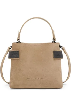 Brunello Cucinelli Väska, Dam, ONE Size, Läder, Axelväska med magnetlås