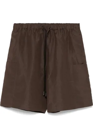 Max Mara Shorts, Dam, S, Bruna Pure Shorts med Elastisk Midja