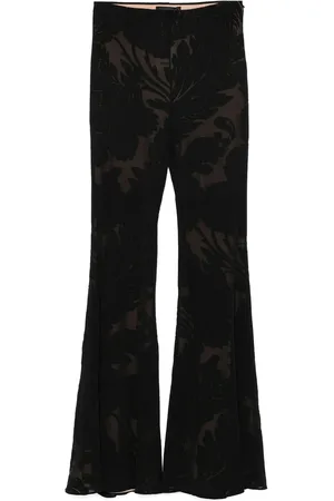 Etro Byxor, Dam, S, Blommig A-linje Kjol med Elastisk Midja