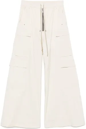 Rick Owens Byxor, Herr, L, Bomull, Elastisk Midja Dragsko Byxor