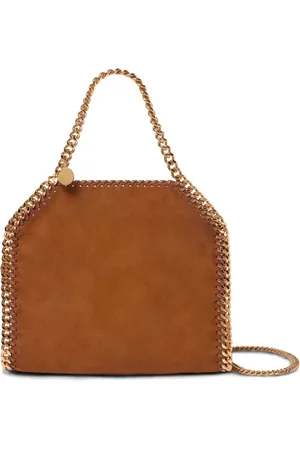 Stella McCartney Väska, Dam, ONE Size, Brun Axelväska med Kedjelänk