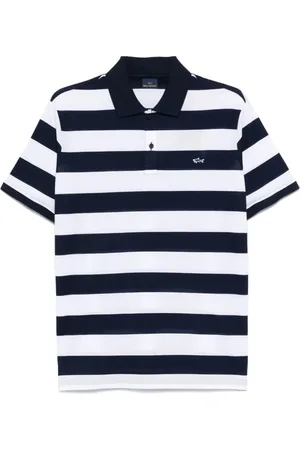 Paul & Shark Topp, Herr, S, Navy Button-Up Sweater