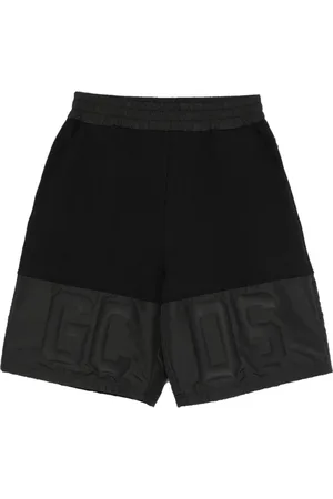 GCDS Shorts, Herr, S, Svarta Elastiska Midjeshorts