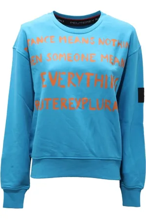 Peuterey Sweatshirts & Hoodies, Dam, M, Bomull, Arquette bomulls sweatshirt med stil Ped4116