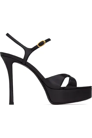 Saint Laurent Skor, Dam, 38 1/2 EU, Stiliga Sommar Sandaler