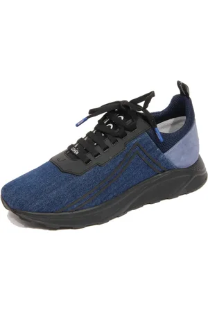 Jacob Cohen Skor, Herr, 40 EU, Denim, Denim/Suede Sko Spiridon Blå/Svart