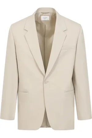 Saint Laurent Jacka, Herr, M, Lyxig Ulljacka Naken Neutralt