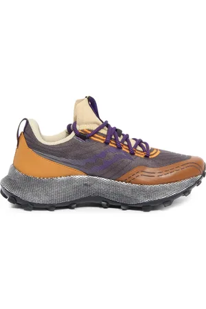 Saucony Skor, Herr, 48 EU, Brun/Lila Trail Löparskor