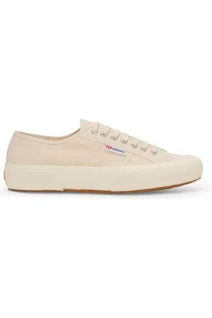 Superga Skor, Herr, 41 EU, Bomull, Canvas Sneakers med Metallöglor