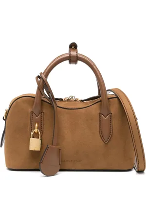 Stella McCartney Väska, Dam, ONE Size, Brun Topphandtag Axelväska