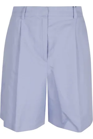 Max Mara Shorts, Dam, 2Xs, Bomull, Bomull och linne Bermuda shorts
