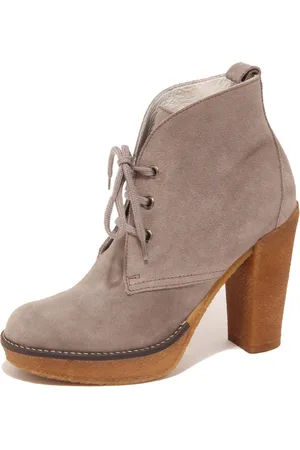 Serafini Skor, Dam, 36 EU, Elegant Etoile tortora sko stövel