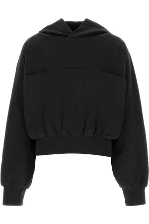Entire Studios Sweatshirts & Hoodies, Dam, S, Bomull, Svart Bomullsweatshirt