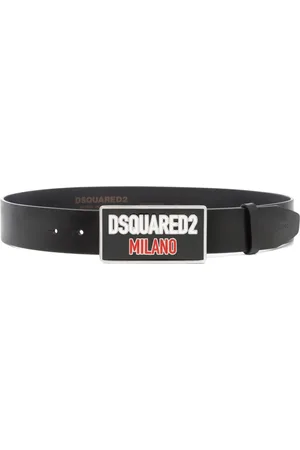 Dsquared2 Accessoarer, Herr, 105 CM, Läder, Enkel Spänne Bälte