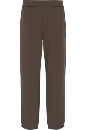 Armani Exchange Byxor, Herr, M, Bomull, Grön Jogger Bomull Byxor